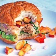 A picture of Chipotle Turkey Burgers