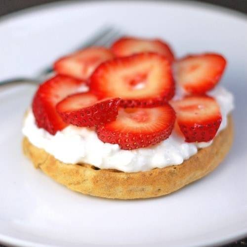 Berry Waffles Berry Waffle on a plate