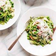 A picture of Pesto Asparagus Noodles