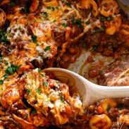 A picture of Baked Tortellini with Sausage