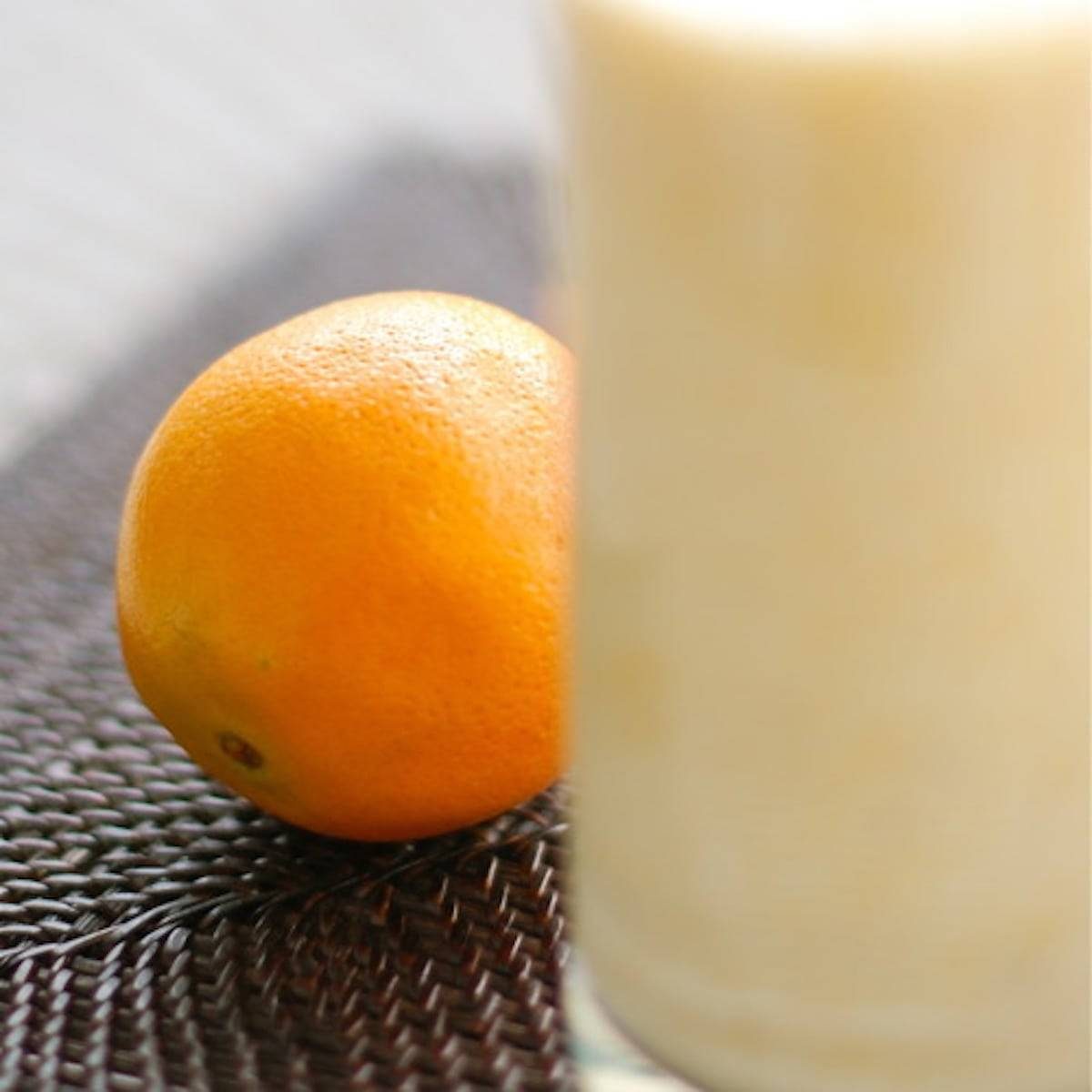 Orange for a smoothie.