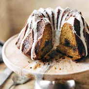 A picture of Pumpkin Bundt Cake and Baby Shower