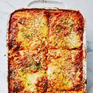 A picture of Basic + Awesome Vegetarian Lasagna