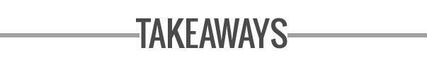takeaways