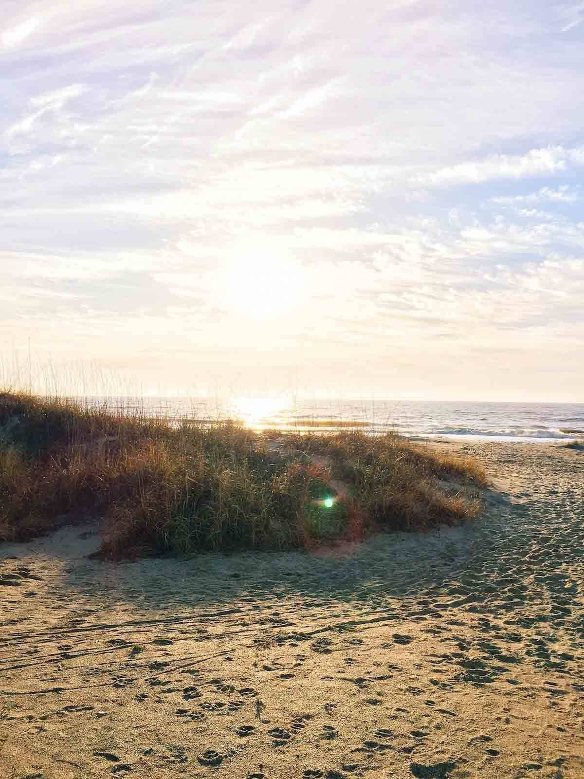 Ocean view in North Carolina.